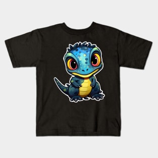 Cute Iguana - Iguana Mom Funny Iguanas Kids T-Shirt